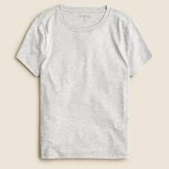 NWT J Crew Pima Cotton Slim-Fit T-Shirt Size Large Gray NEW - Picture 1 of 6